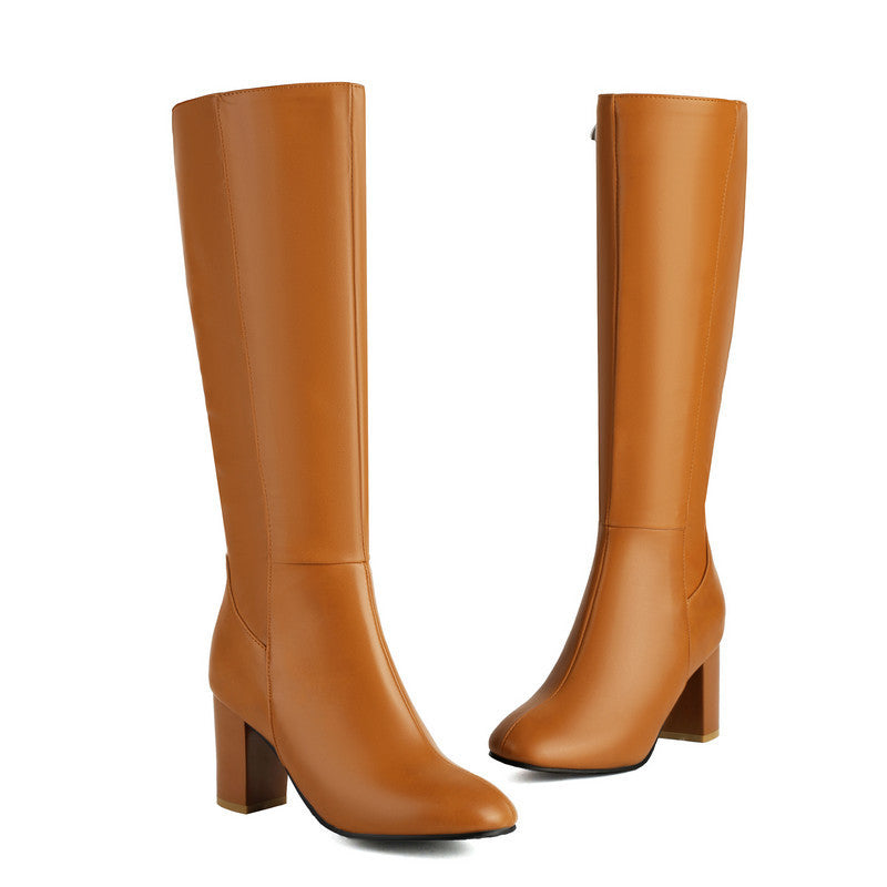 High-heeled Thigh Boot Over The Knee Women