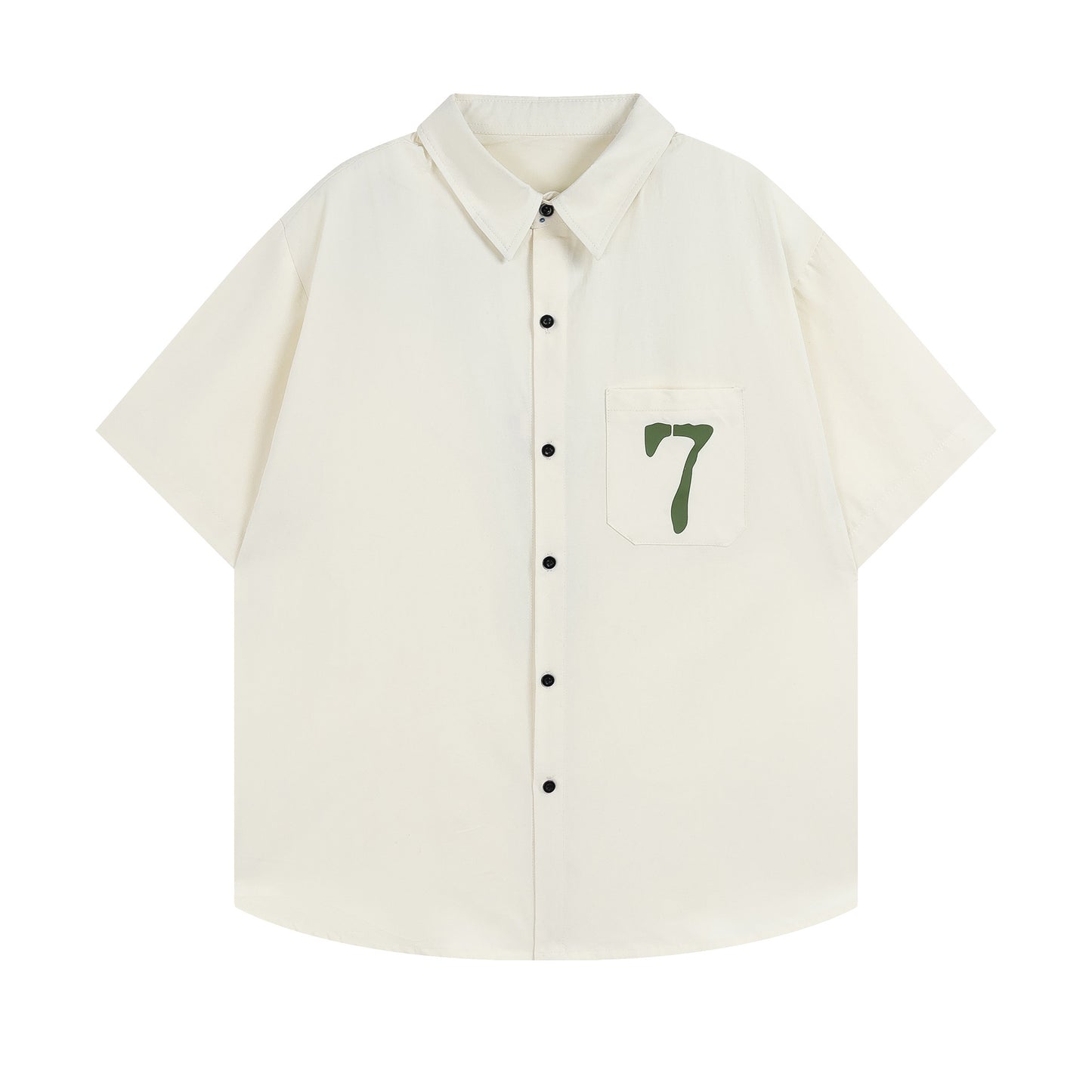 European Hip Hop Letter Short Sleeve Shirt For Men And Women