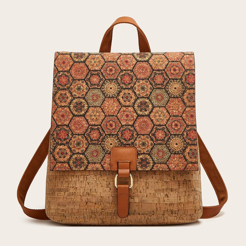 Luxury Fashion High-grade Fashion Retro Printed Backpack