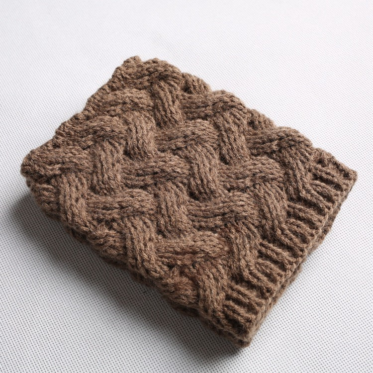 Boots Cover Short Thick Needle Thickened Bamboo Woven Wool Socks