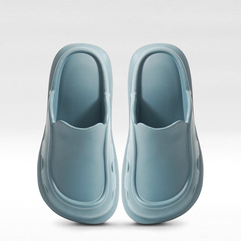 Baotou Thick Bottom Fashion Slippers Outerwear Home Shoes EVA Non-slip Casual Beach Shoes