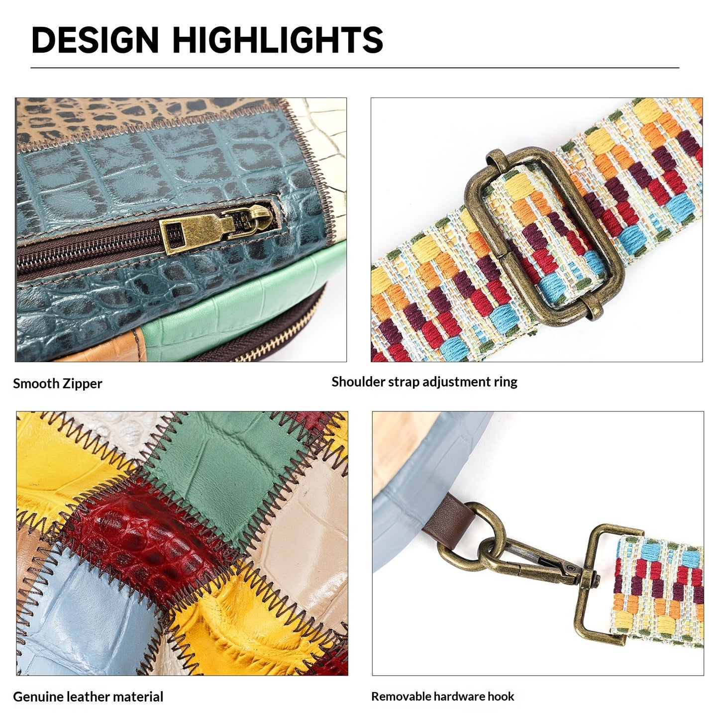 Fashionable And Versatile Bohemian Style Chest Bag