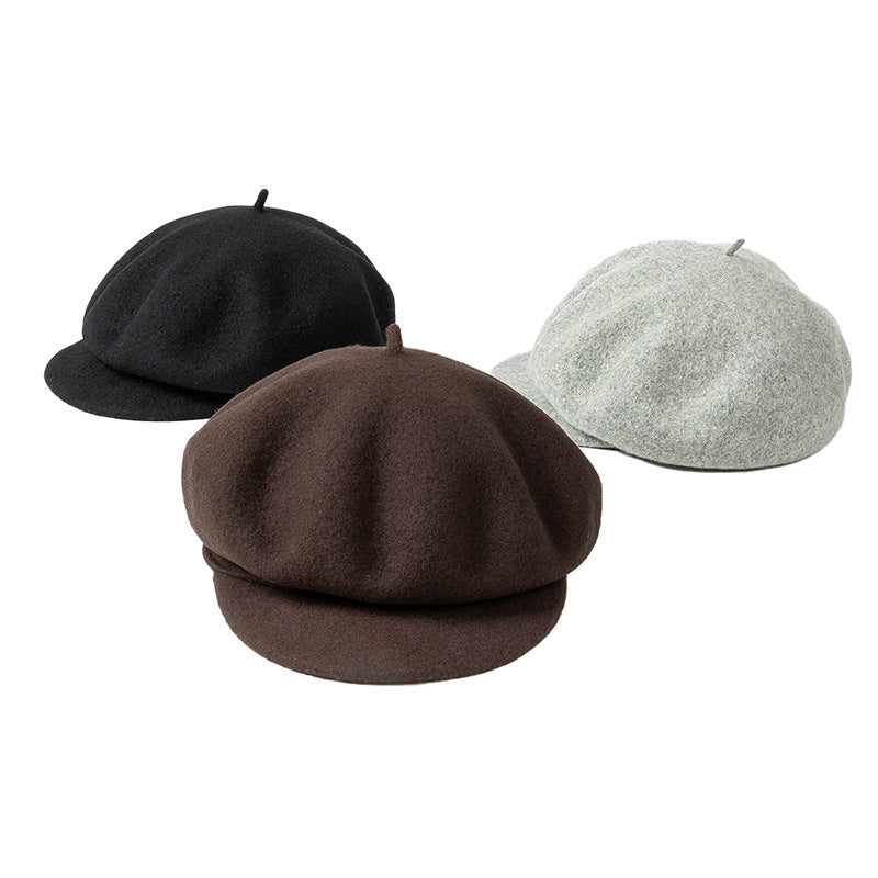 Korean-style New Fallwinter Fashionable Casual Wool Beret