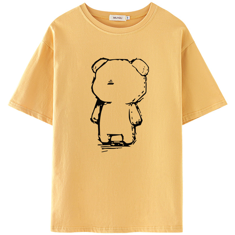 Women's Summer New Casual Cotton Printed T-shirt