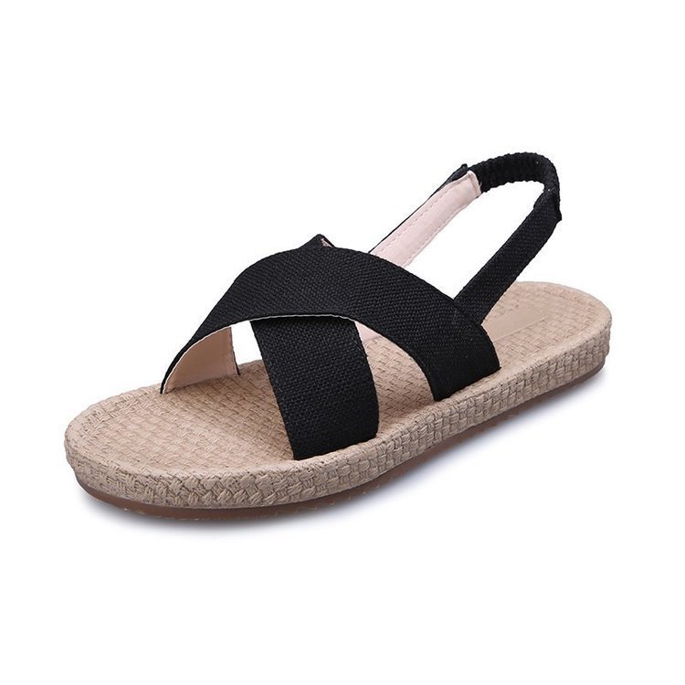 Linen Sandals For Schoolgirls Summer Simplicity