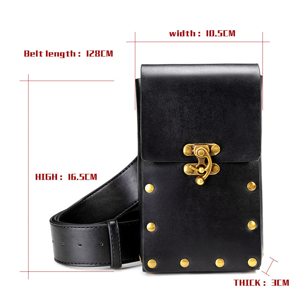 Damernes Steampunk Retro Skuldertaske