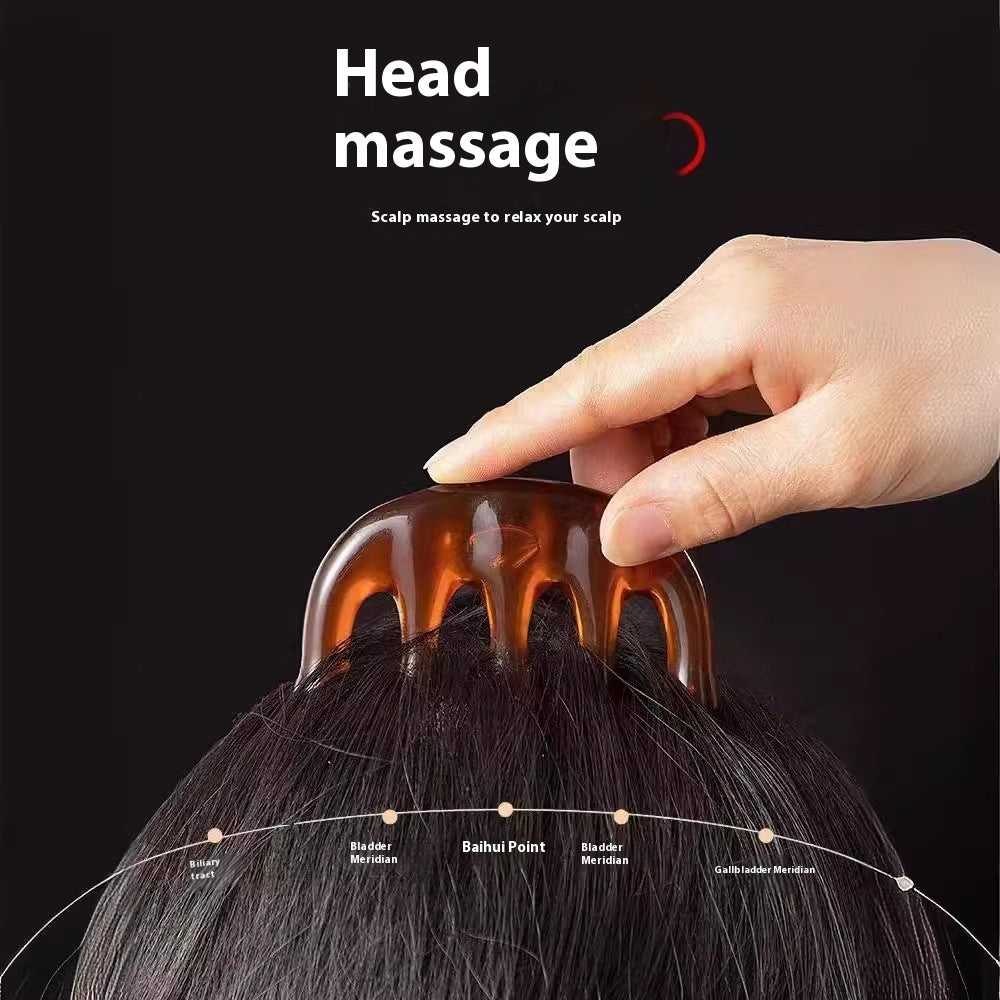 Husholdnings Mode Horn Meridian Massage Kam