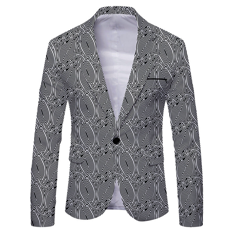 Herre Casual Slim-fit Habitjakke