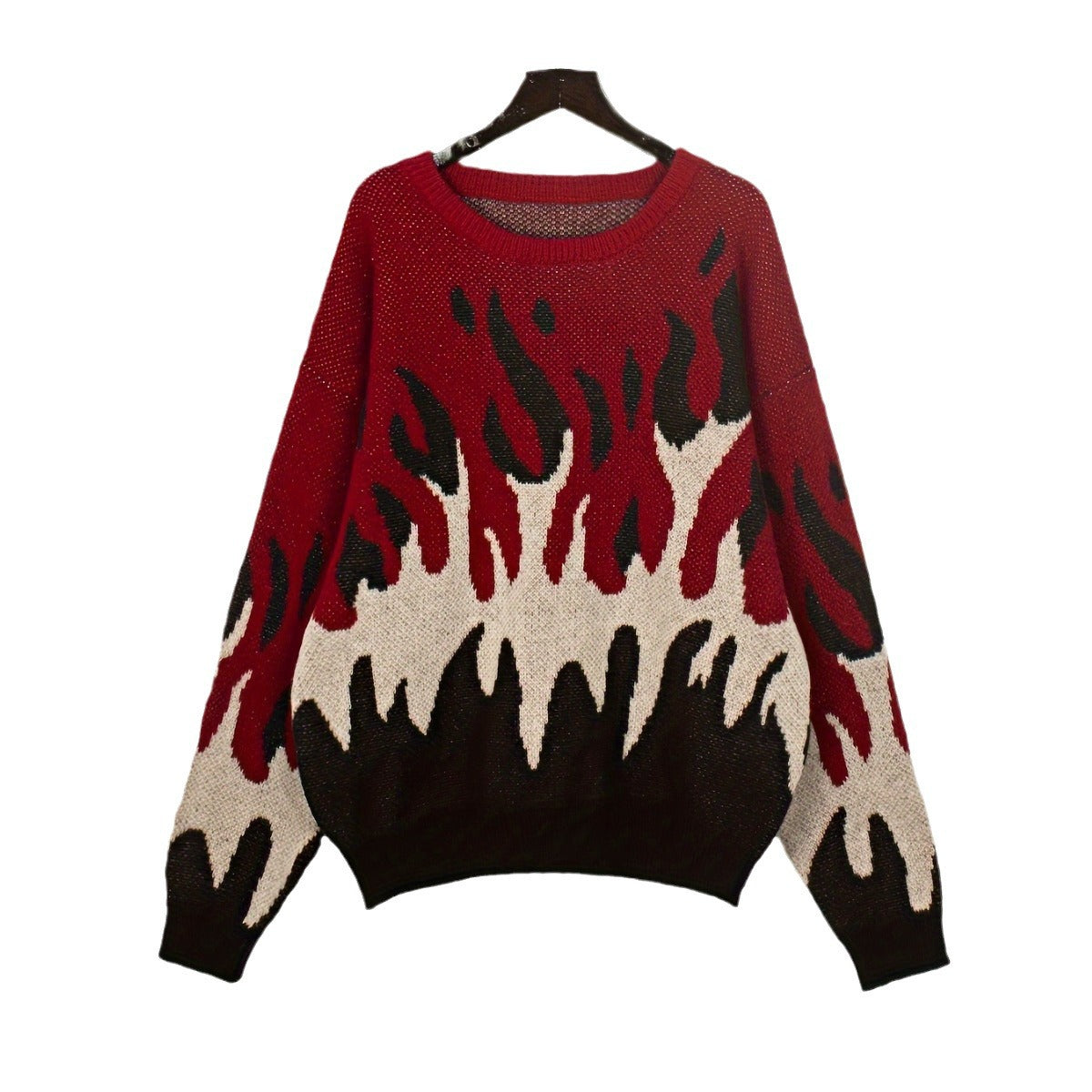Women's Sweater Round Neck Pullover Long Sleeve