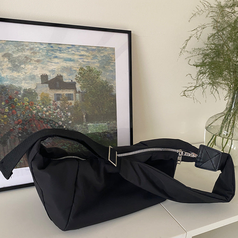 Large Capacity Dumpling Down Cotton Casual Simple All-match Shoulder Bag