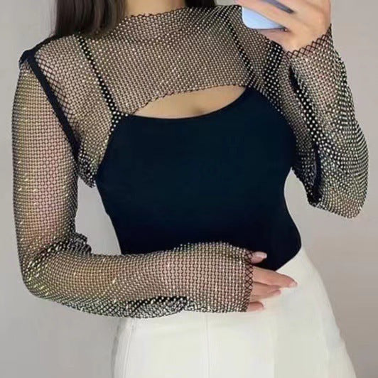 Women's European And American Sexy Unique Hot Girl Top