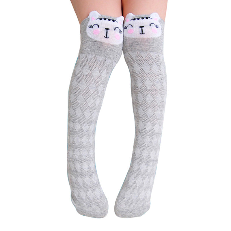 New Children's Mid-tube Anti-mosquito Socks Over The Knee Thin