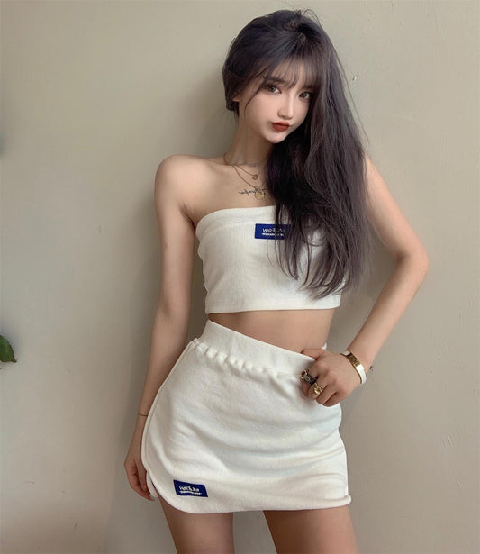 Wear a skirt inside and outside