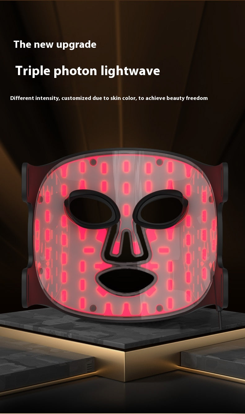 French Pattern Silicone Photon Mask Instrument LED Lamp