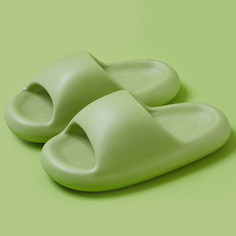 Herre- og dame-moderigtige enkle sandaler med tyk sål