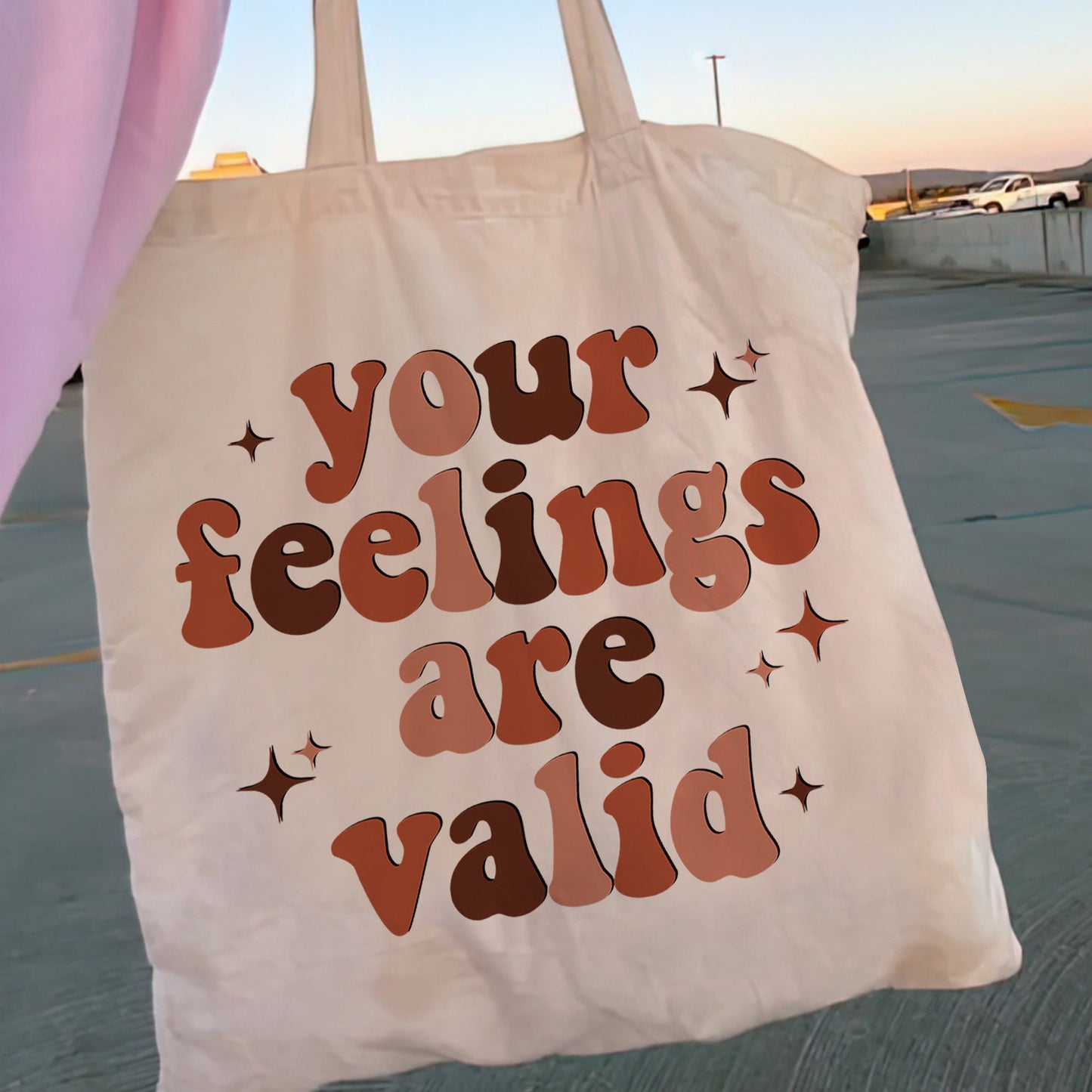 Printed One-shoulder Folded Bag Shopping Bag