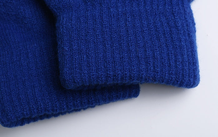 Cute face gloves