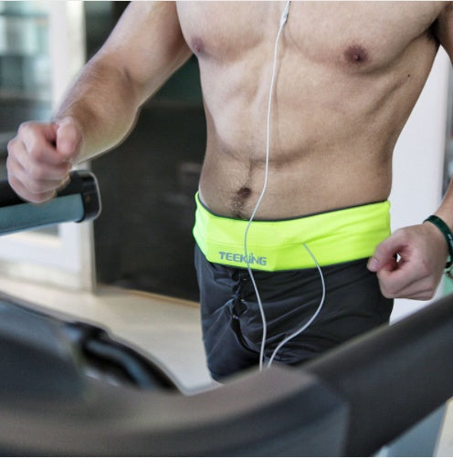 Elastic outdoor fitness waist pack