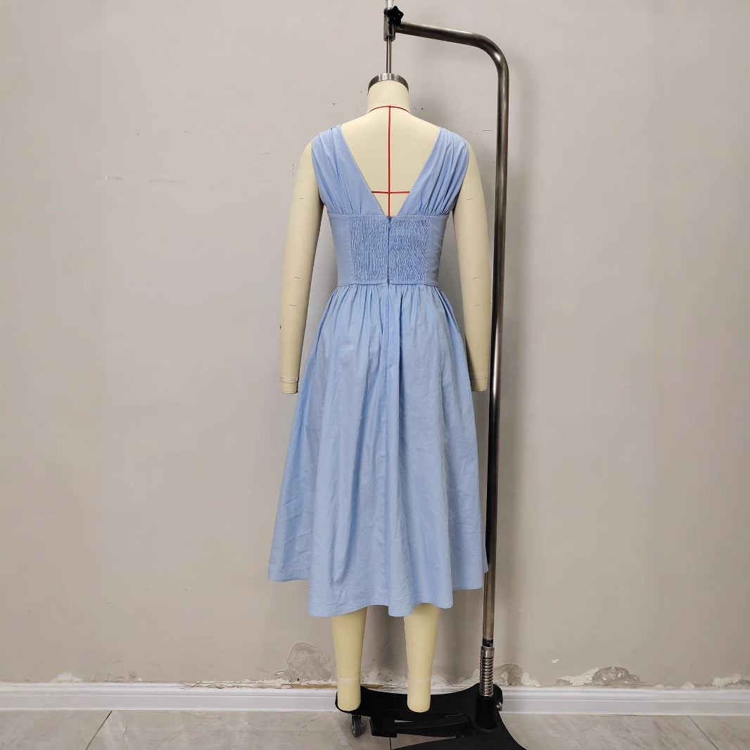 Fashionable Minimalist And Slim Fit Womens Dress