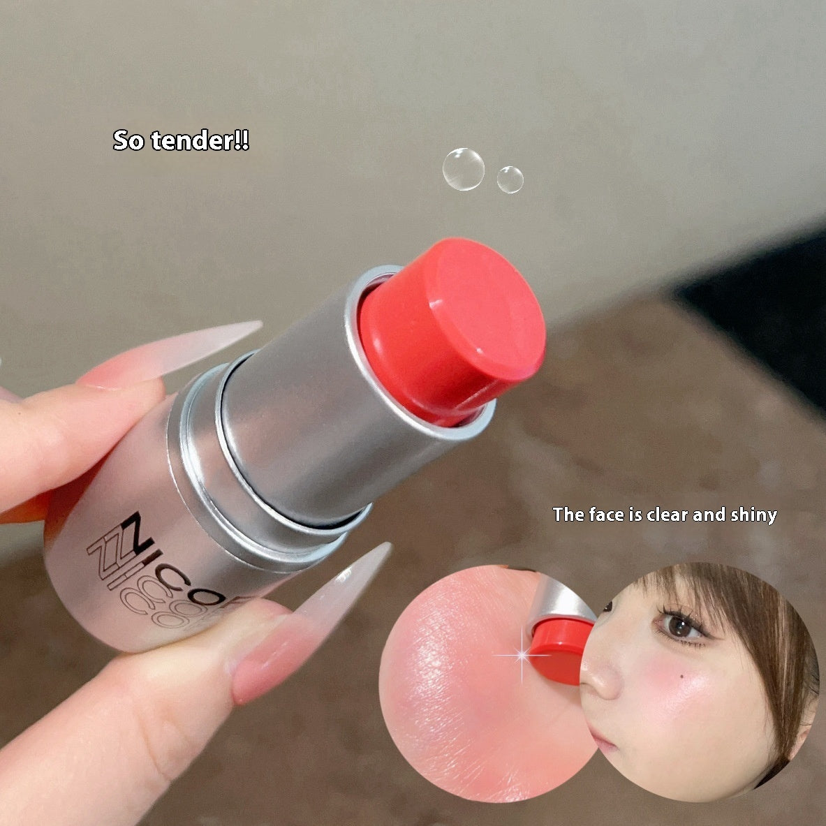 Modify Outline Quality Clear Water Feeling Highlighter