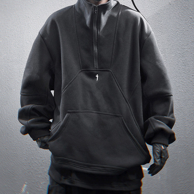 Dark Function Vest Sweatshirt Loose Leisure Suit