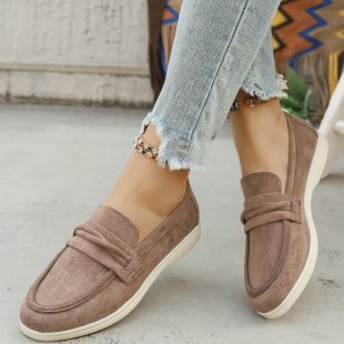 Spring Leisure Women's Flat Shoes Pumps Plus Size