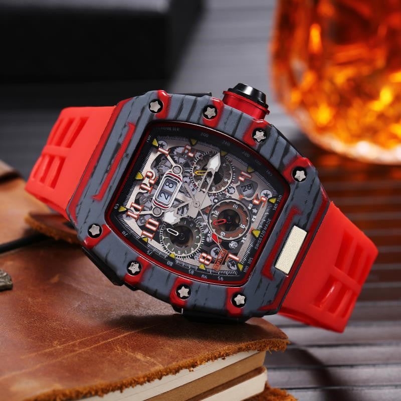Quartz Round Universal Ordinary Pin Buckle Watch