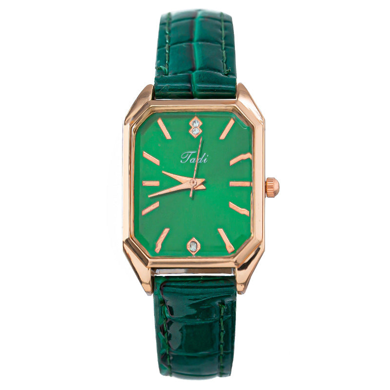 Square Diamond Women's Quartz Watch
