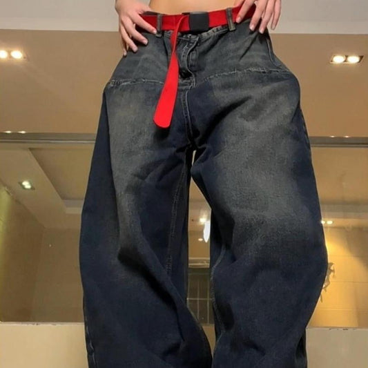 Street Straight Tube Loose Drape Wide Leg Pants
