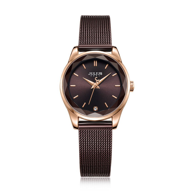 Waterproof quartz watch