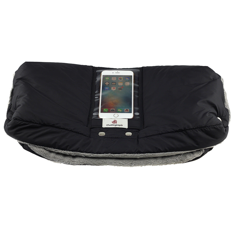Baby Stroller Warm Gloves with Cell Phone Pocket