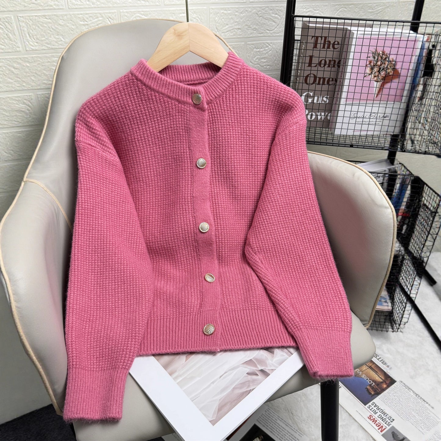 Fashion Short Women's Clothing Slim Fit Sweater