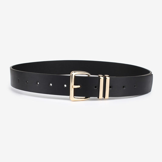 Amazon AliExpress European And American Fashionable Golden Buckle Belt Cross-border Supply Wholesale