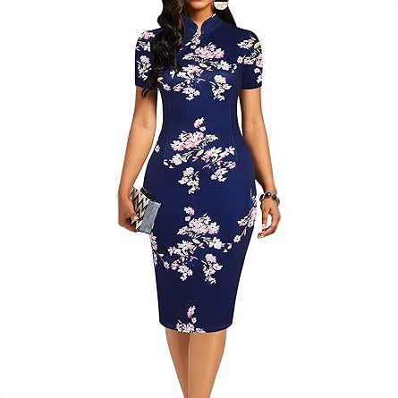 Women's Stylish Minimalist Vintage Design Womens Dress