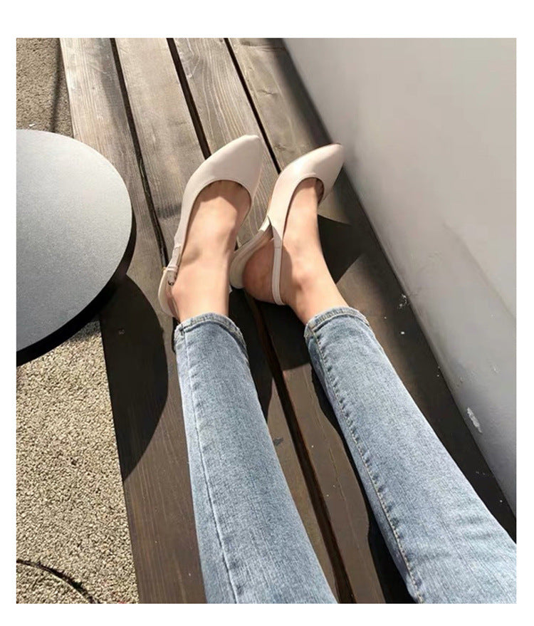 Light skinny jeans