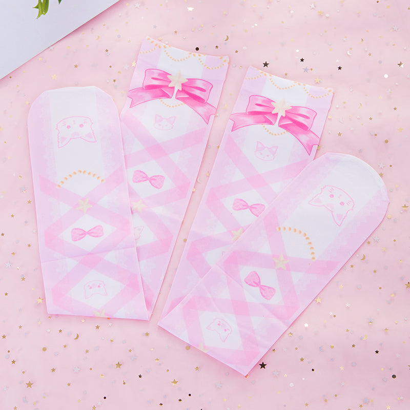 Cute cat bow lolita stockings
