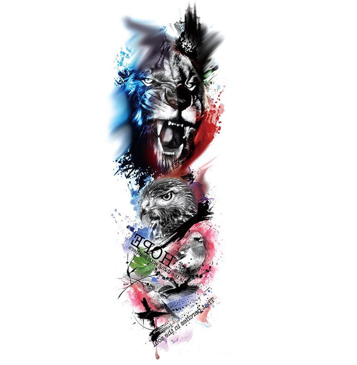 Full arm full arm waterproof tattoo sticker