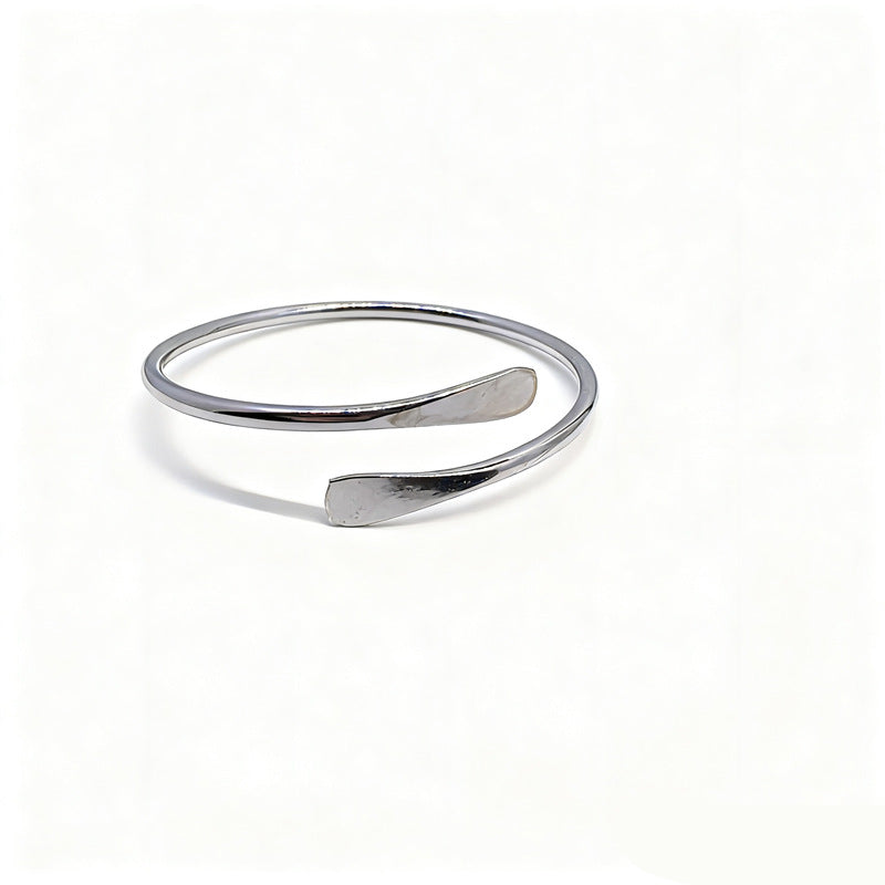 Edgy Punk-style Cross-border Bangle Bracelet From Europe And The US