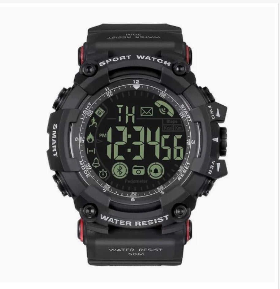 EX16 Water Depth Of The Two-year Standby Smart Sports Wristbands Student Electronic Watch Pedometer QQ WeChat Alerts