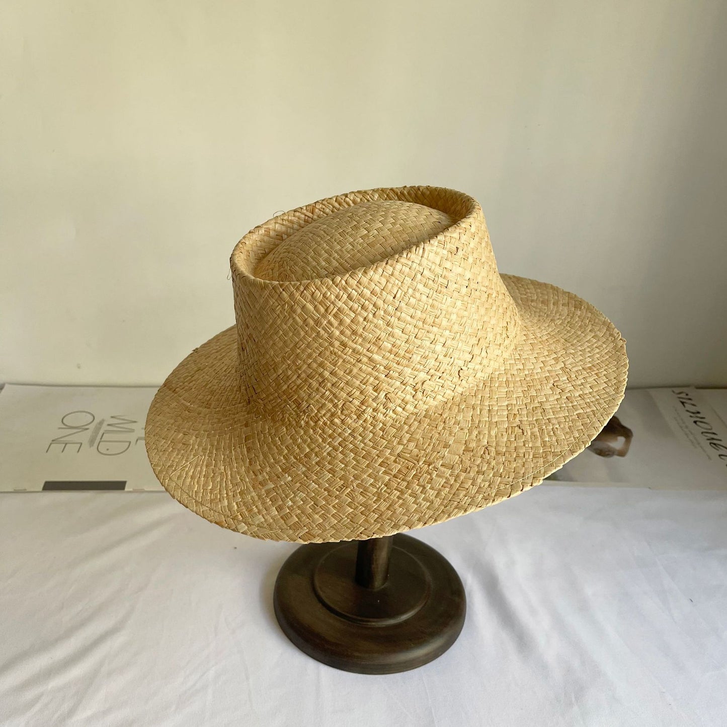 Flat Brim Raffia Women's Beach Hat Fashion