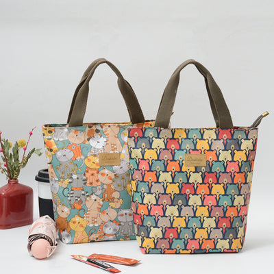 Tote Waterproof Oxford Cloth Handbag Cute Children Mother And Baby