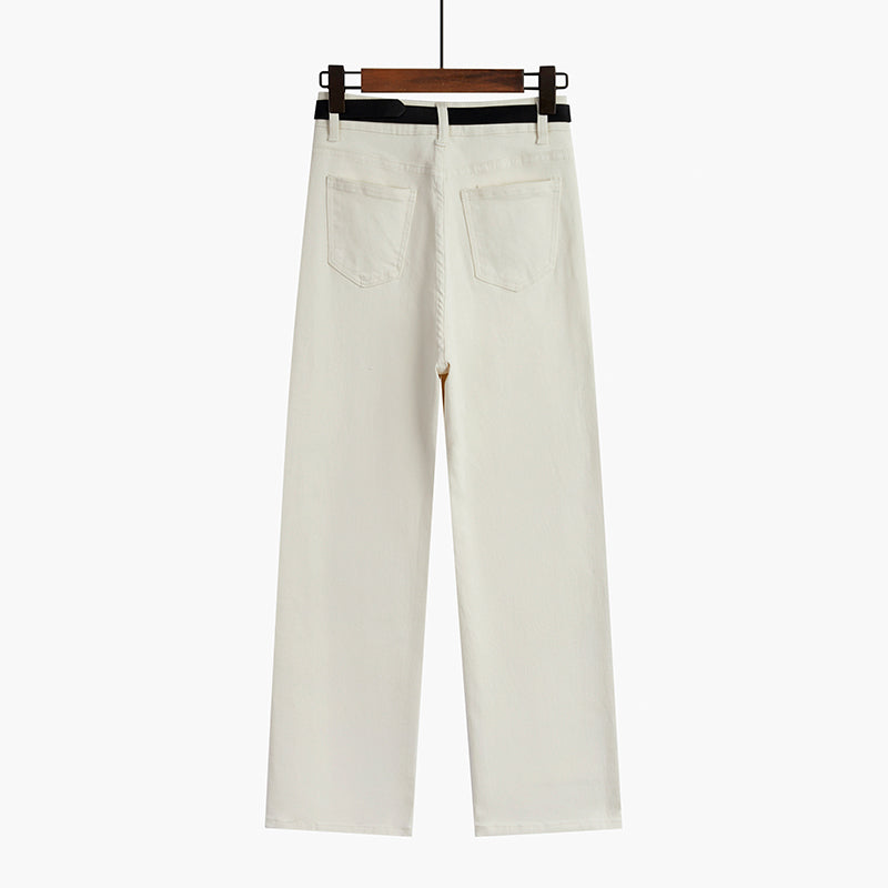 Women's Straight High Waist Loose Jeans