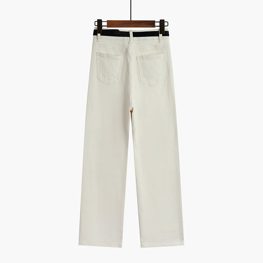 Women's Straight High Waist Loose Jeans