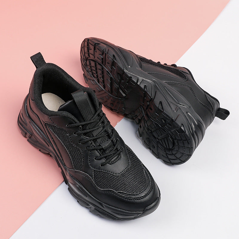New Sports Round Toe Flat Lightweight Breathable Casual Shoes