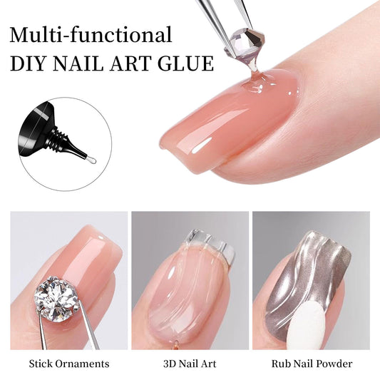 Nail Art Strong Wash-free Rhinestone Sticking Glue