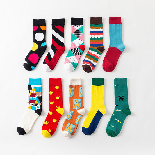 British wind men's and women's cotton socks
