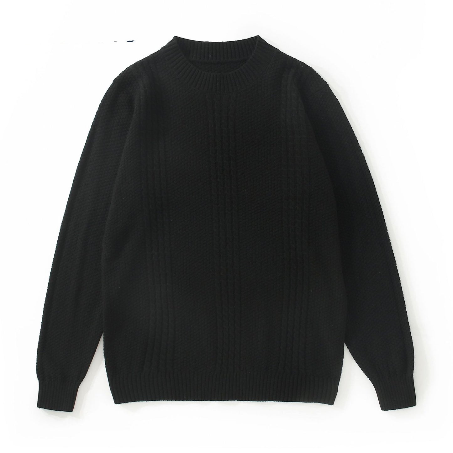 Basic Knitting All-match Men's Sweater For Autumn And Winter