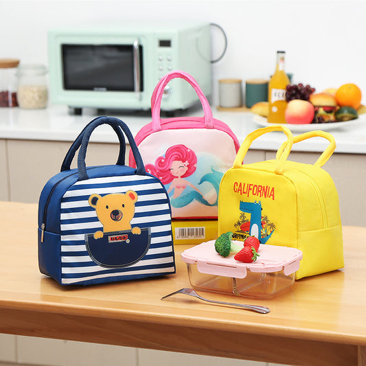 Lunch Box Insulation Japanese Cartoon Bento Tote Bag