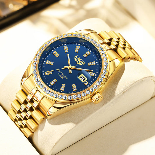 Big-dial Elegant Quartz Watch Domestically Produced Timepiece