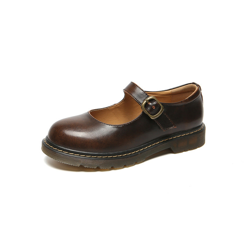 Spring And Autumn College Style Mary Jane Japanese Thin Shoes